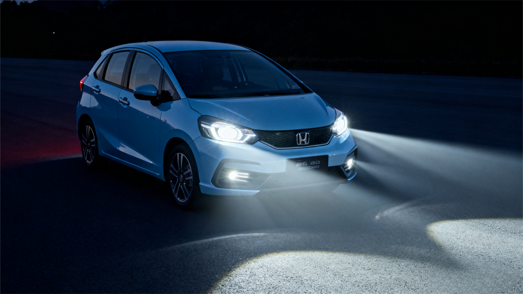 Honda Fit (2020 Model) Headlight Upgrade – Halogen to LED Bi-Xenon Lens, Turning Night into Day