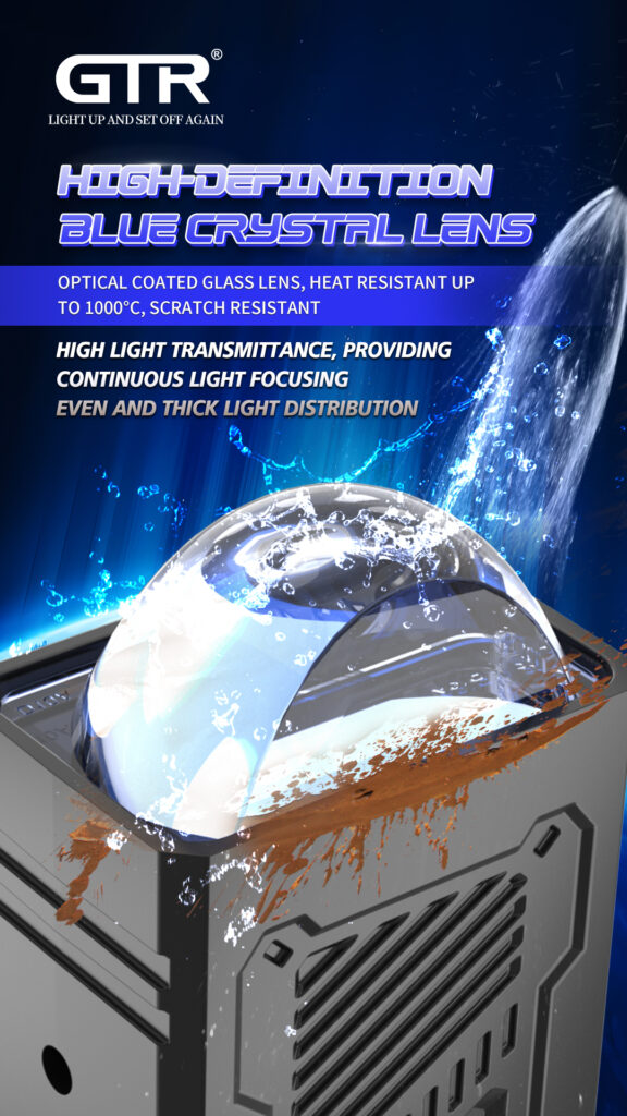 25W Factory Biled Projector Lens Mini LED Spotlight External Auxiliary Driving Lights for Front Offroad Motorcycle Fog Driving