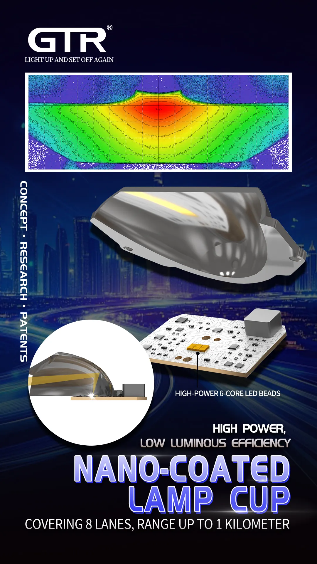 35W/43W High-Lo Beam 3 Inch Borosilicate Glass HD Lens Projector Car Front Bumper Grille Led Fog Driving Lights Fog Lamp with Bracket