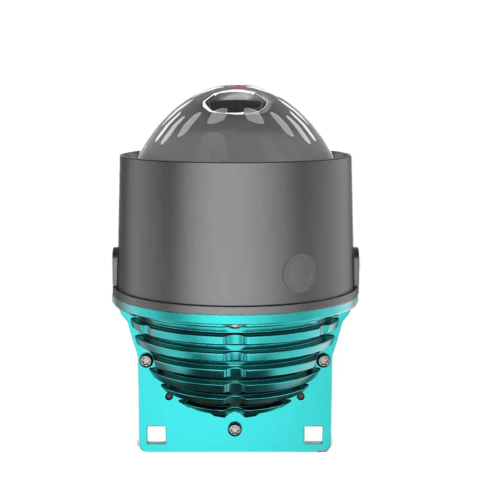 3000K 5800K Fog Lamp Billed Projector Lens High Low Beam Projector Fog Light Triple Colors Bi LED Fog Lamp for Toyota Honda Lada