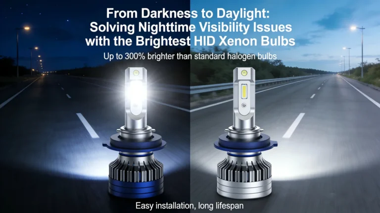 From Darkness to Daylight: Solving Nighttime Visibility Issues with the Brightest HID Xenon Bulbs