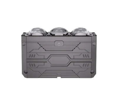 Dual Fans Car Spotlights Led Grille Lights Driving Fog Work Light External Auxiliary Light For Off-road Vehicle Truck