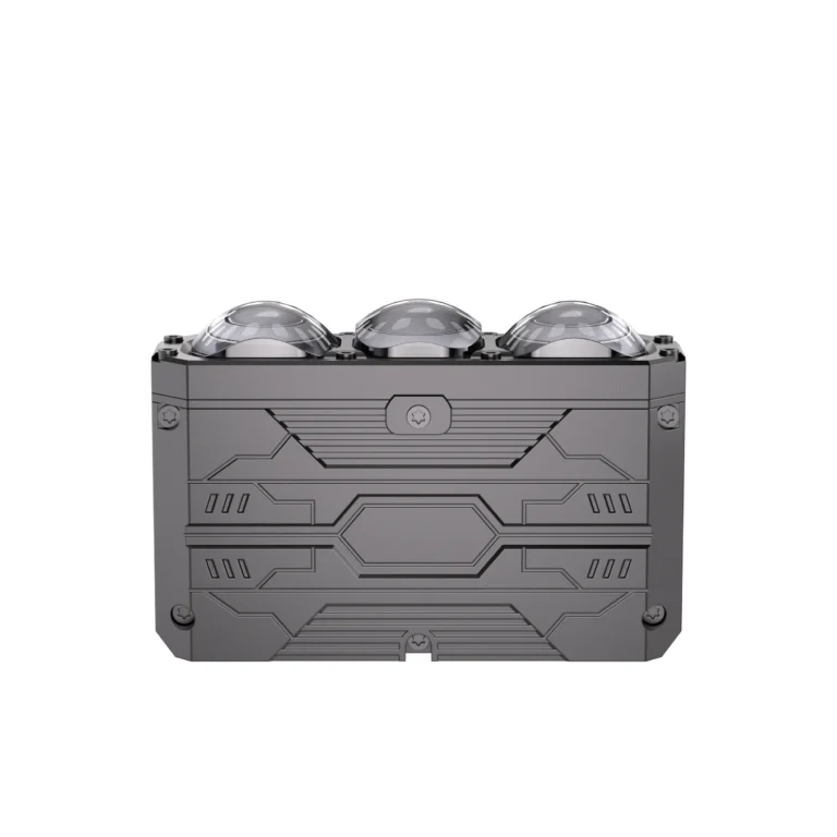 Dual Fans Car Spotlights Led Grille Lights Driving Fog Work Light External Auxiliary Light For Off-road Vehicle Truck