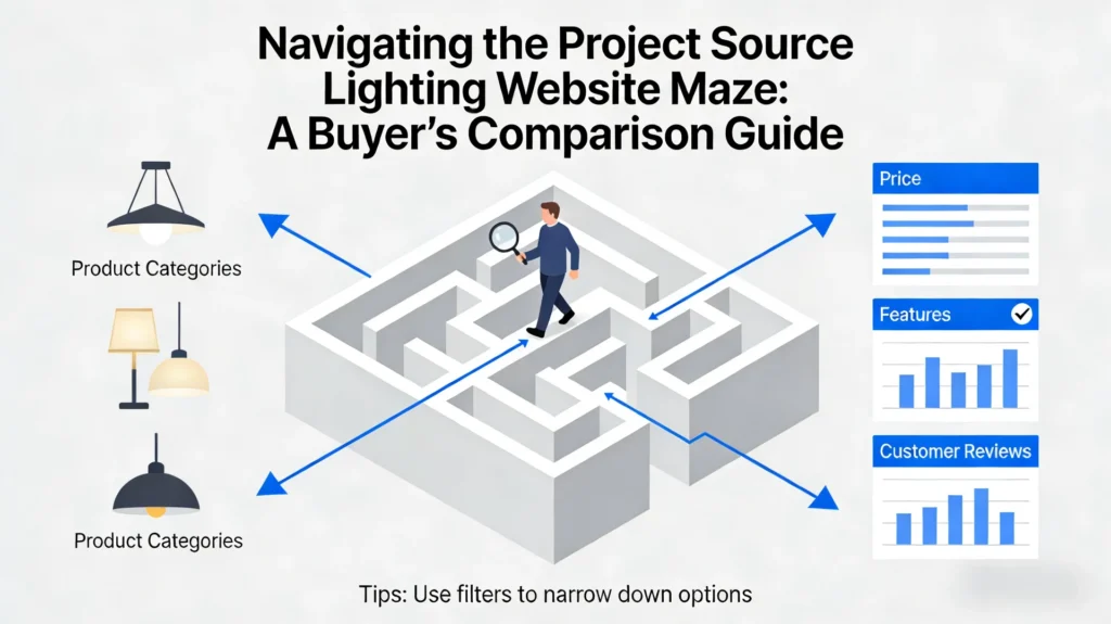 Navigating the Project Source Lighting Website Maze A Buyer’s Comparison Guide