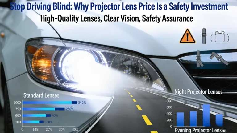 Stop Driving Blind: Why Projector Lens Price Is a Safety Investment