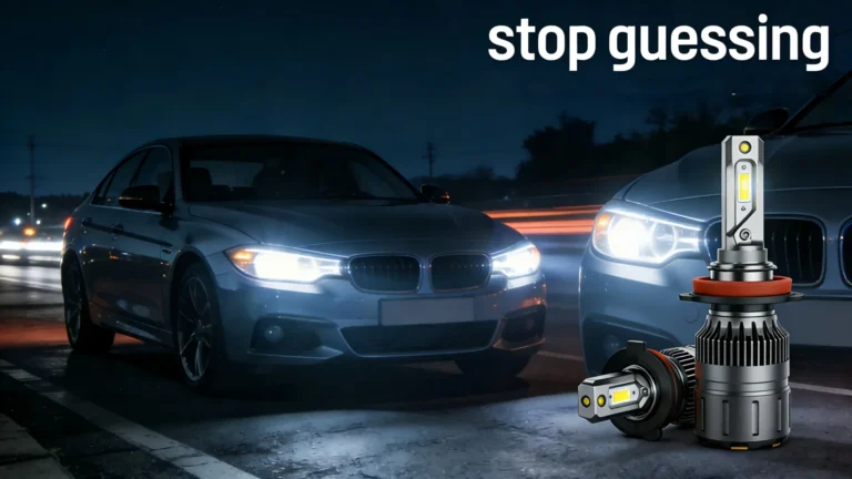 Stop Guessing in the Dark: The Ultimate Solution to Night Driving with the Brightest H11 LED