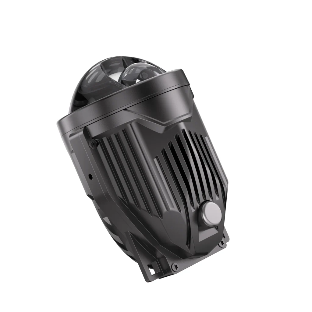 Factory Direct Sales Car WS17 Universal 3inch Fog Lights Projector Lens 3 Colors Fog Lamp Projector