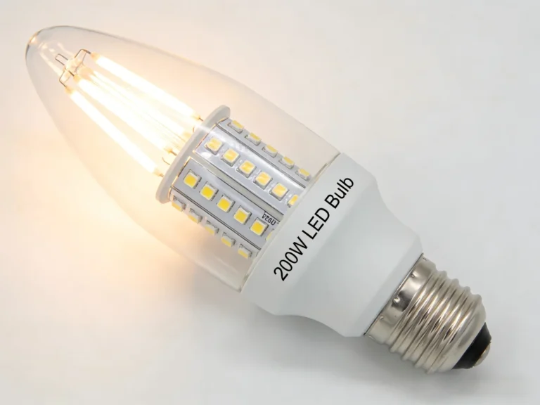 The Science of Luminance: A Comprehensive Comparison and Buyer’s Guide for the 200w LED Bulb