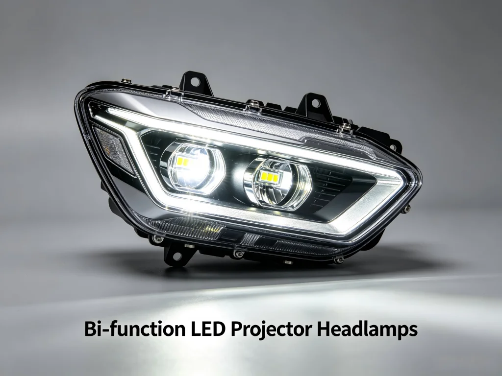 Bi-Function LED Projector Headlamps: Buyer’s Guide & Technical Face-Off (2026)